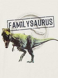 T-shirt 'Mundo Jurássico' - Kiabi