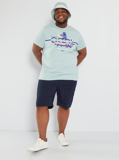 T-shirt 'Mustang' em jersey - Kiabi
