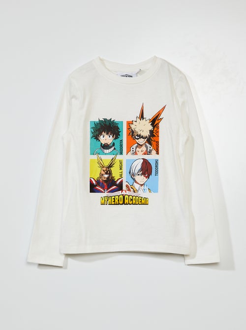 T-shirt 'My Hero Academia' de manga comprida - Kiabi