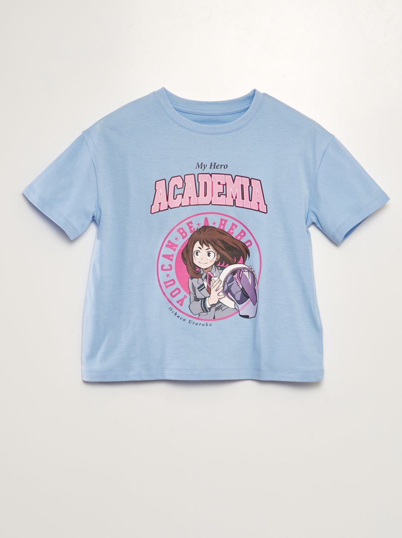 T-shirt 'My Hero Academy' AZUL - Kiabi