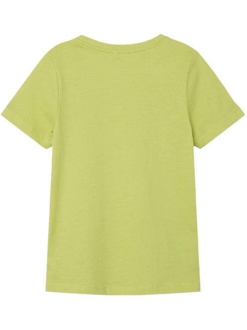 T-shirt Name it Berte para Rapaz Verde e Branco - Kiabi T-shirt Name it Berte para Rapaz Verde e Branco - Kiabi