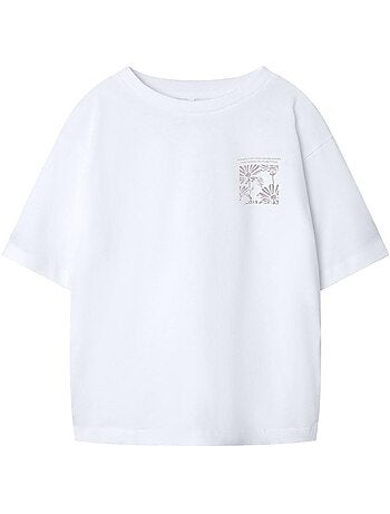 T-shirt name it dagmar branco para menina