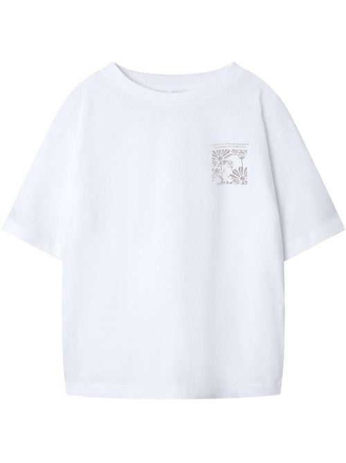 T-shirt Name It Dagmar Branco para Menina - Kiabi T-shirt Name It Dagmar Branco para Menina - Kiabi
