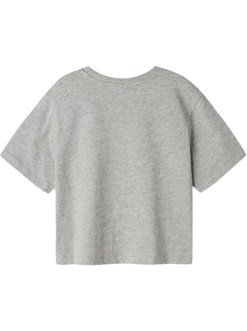 T-shirt Name It Fostinna Cinzenta para Menina Cinza-prateado - Kiabi