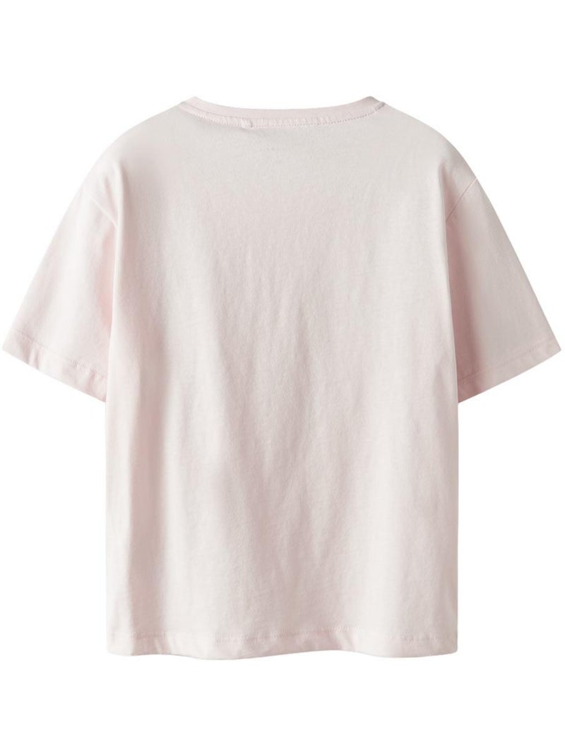 T-Shirt Name It Frinda para Menina Rosa Rosa - Kiabi