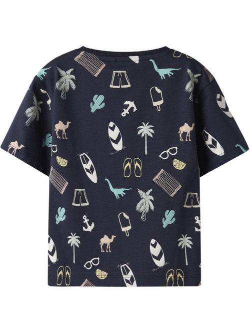 T-Shirt Name it Jer de Menino Azul Marinho - Kiabi T-Shirt Name it Jer de Menino Azul Marinho - Kiabi