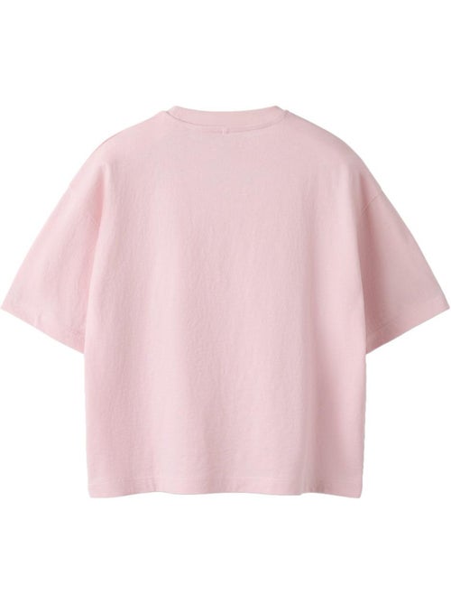 T-shirt Name it Nkfhelga Rosa para Menina - Kiabi