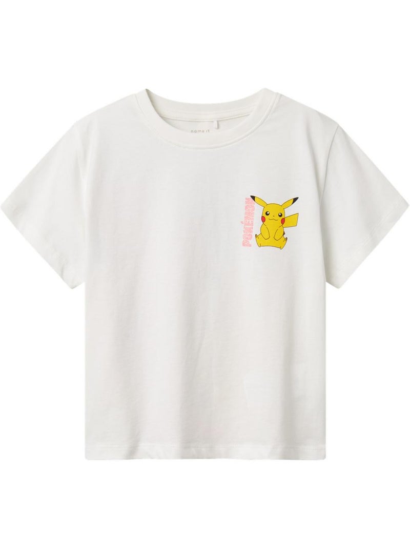 T-shirt Name it Pokémon Dyppi Branco para Rapaz Branco - Kiabi