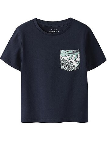 T-shirt Name It Valmas para Menino Azul-Marinho
