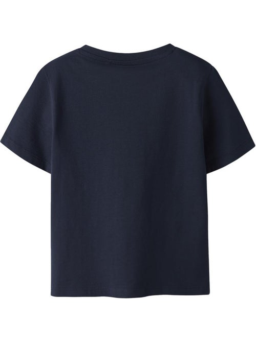 T-shirt Name It Valmas para Menino Azul-Marinho - Kiabi