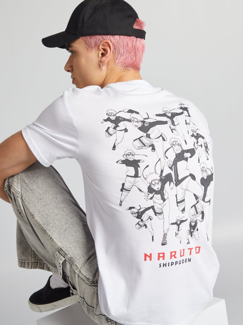 T-shirt 'Naruto' Branco - Kiabi
