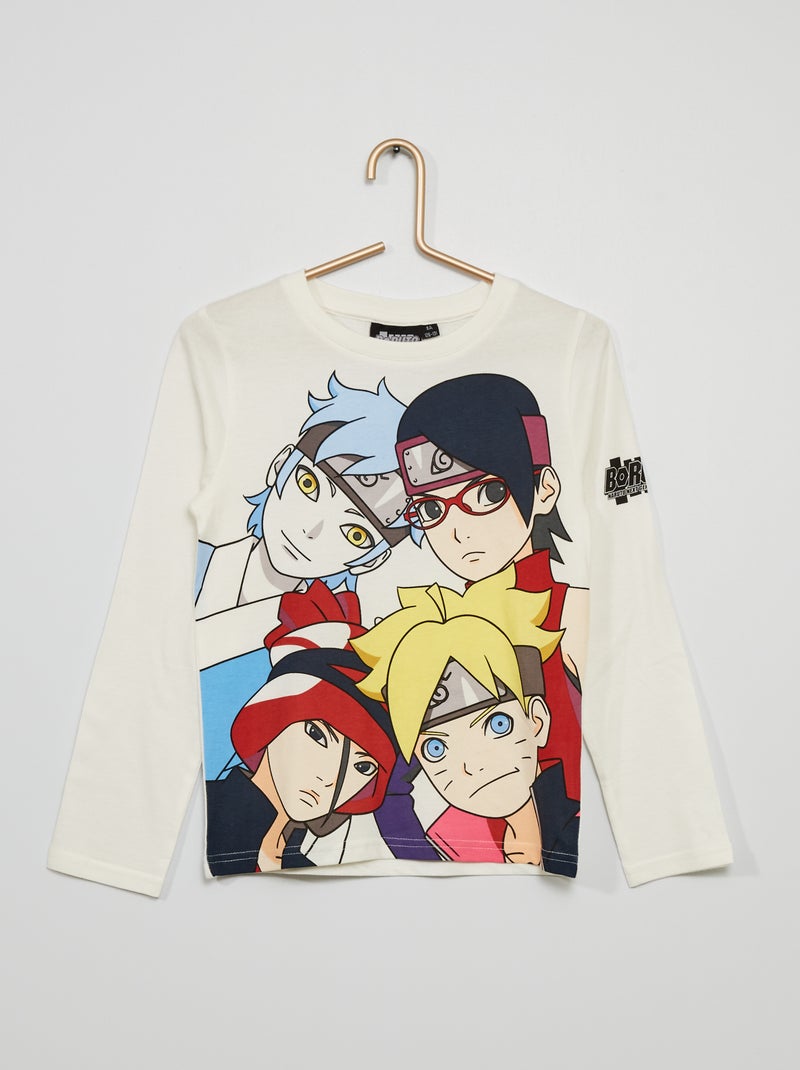 T-shirt 'Naruto' Branco - Kiabi