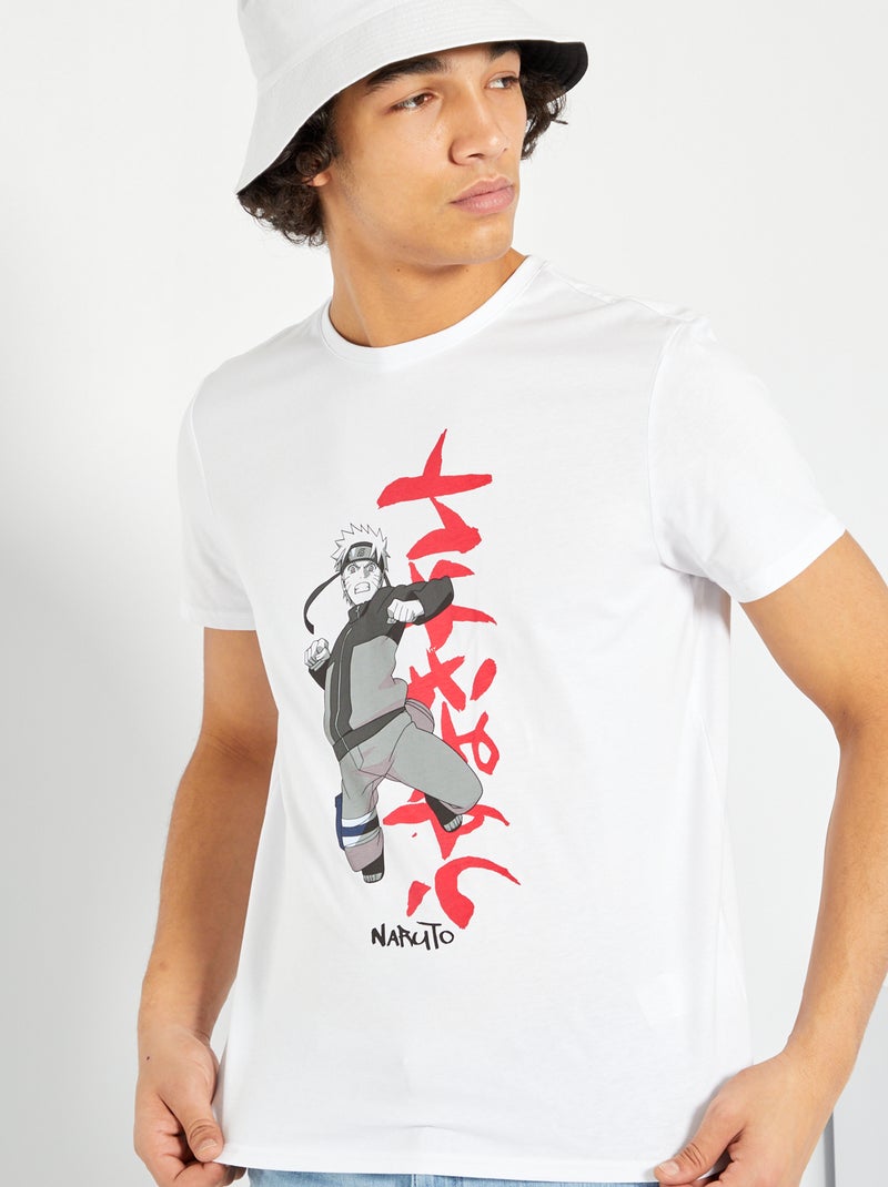 T-shirt 'Naruto' BRANCO - Kiabi