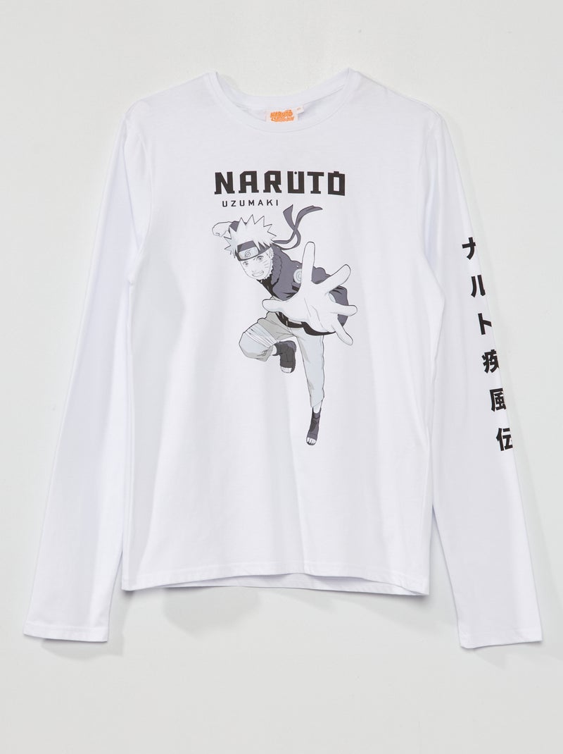 T-shirt 'Naruto' Branco - Kiabi