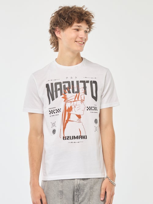 T-shirt 'Naruto' de manga curta com estampado - Kiabi