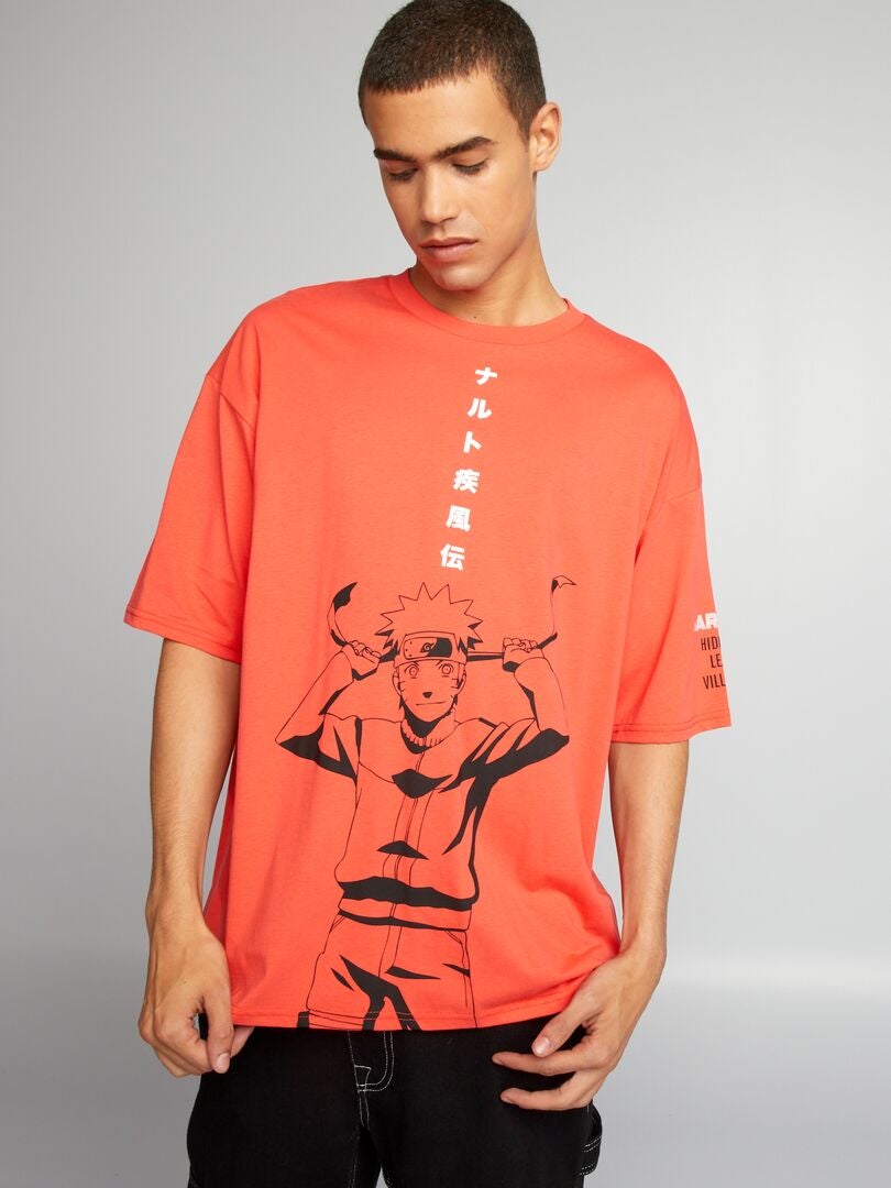 T-shirt 'Naruto' em jersey ROXO - Kiabi