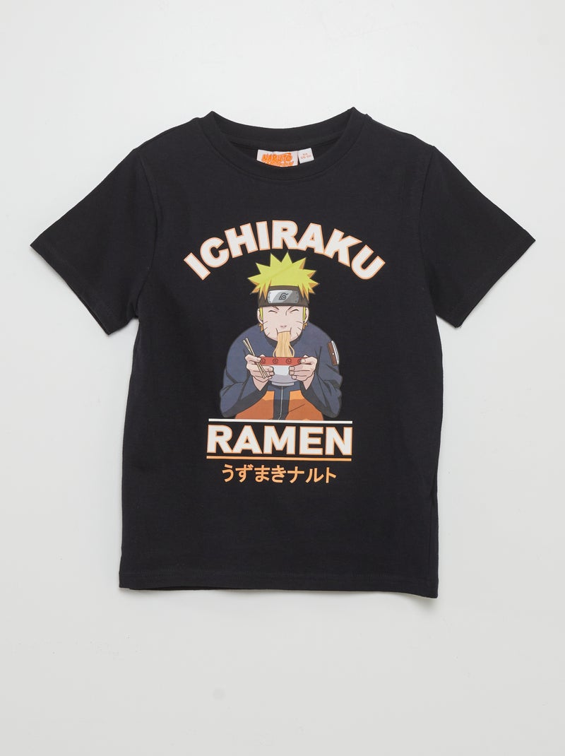 T-shirt 'Naruto' Preto - Kiabi