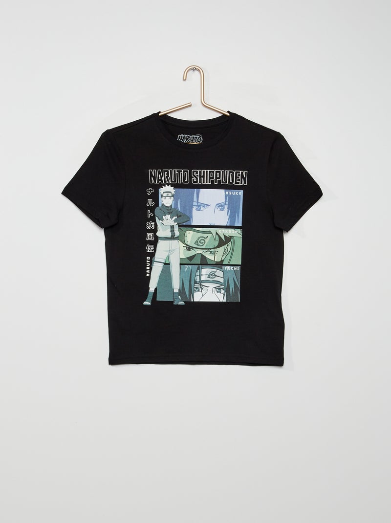 T-shirt 'Naruto' Preto - Kiabi