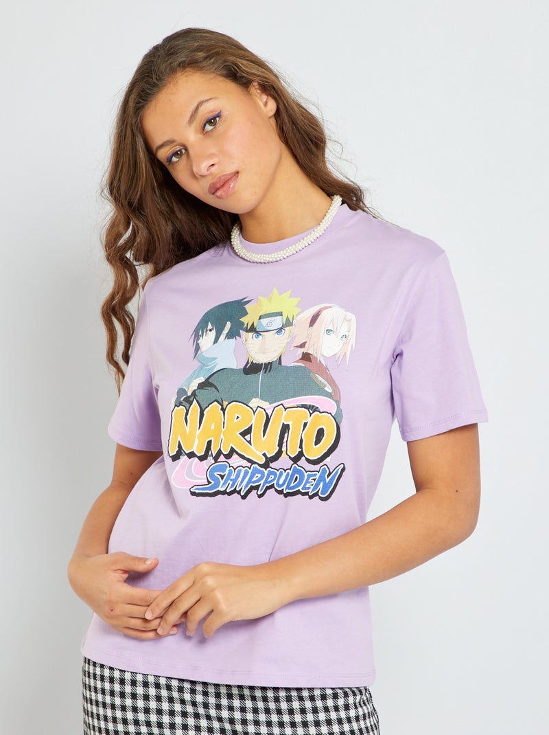 T-shirt 'Naruto' VIOLETA - Kiabi