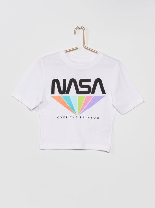 T-shirt 'Nasa' cropped - Kiabi
