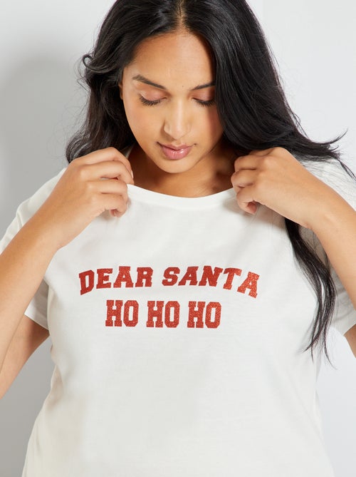 T-shirt 'Natal' - Kiabi