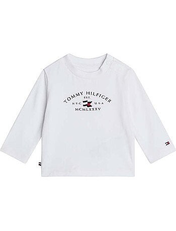 T-shirt Náutica Branca para Rapaz Tommy Hilfiger