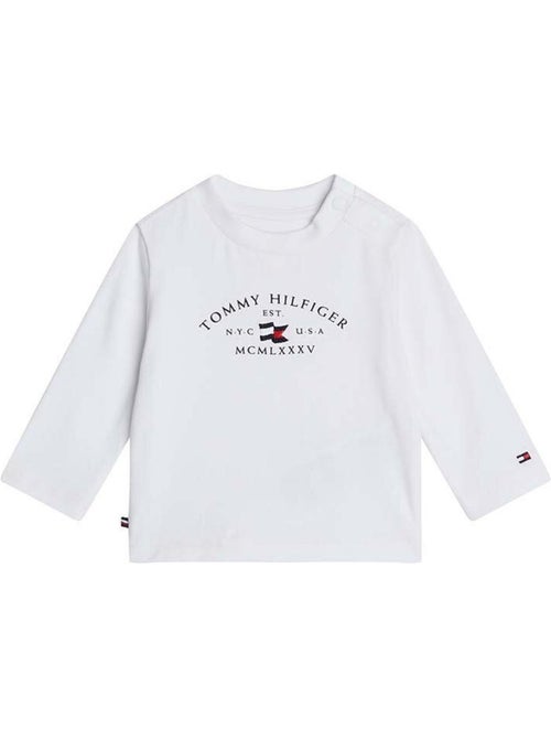 T-shirt Náutica Branca para Rapaz Tommy Hilfiger - Kiabi T-shirt Náutica Branca para Rapaz Tommy Hilfiger - Kiabi
