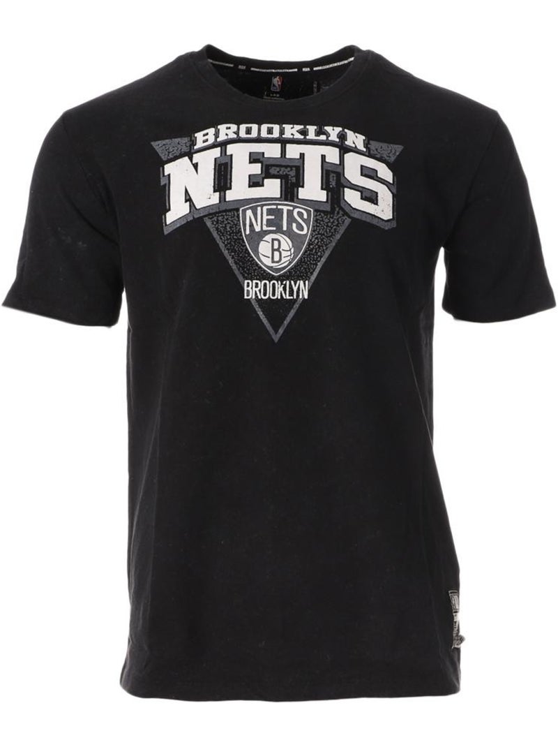 T-shirt nba brooklyn nets hero para homem preto Preto Branco - Kiabi