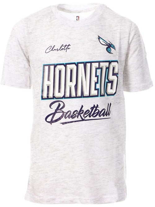 T-shirt NBA Charlotte Hornets para Rapaz em Cinzento, Roxo e Azul - Kiabi T-shirt NBA Charlotte Hornets para Rapaz em Cinzento, Roxo e Azul - Kiabi