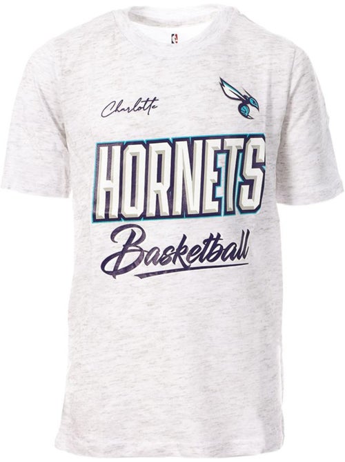 T-shirt NBA Charlotte Hornets para Rapaz em Cinzento, Roxo e Azul - Kiabi T-shirt NBA Charlotte Hornets para Rapaz em Cinzento, Roxo e Azul - Kiabi
