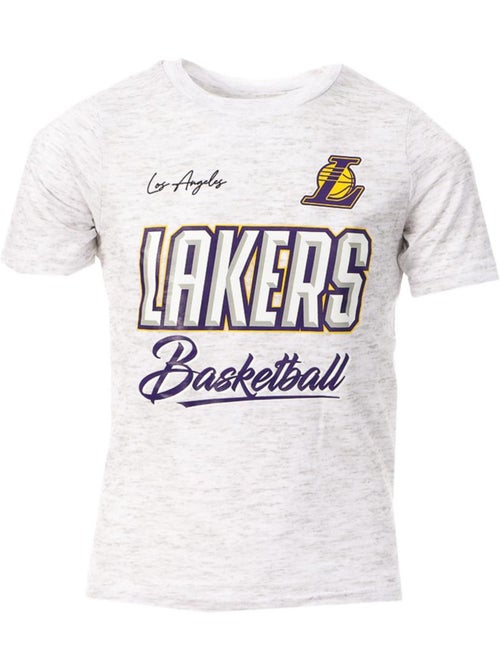 T-shirt nba los angeles lakers cinzenta para rapaz - Kiabi