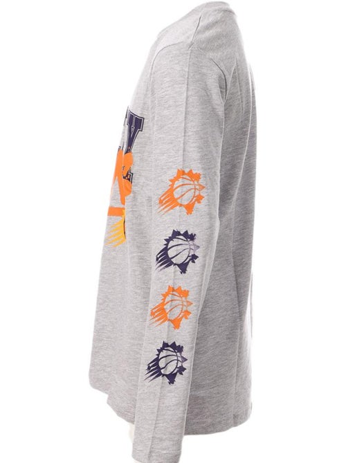 T-shirt nba phoenix suns manga comprida cinzento para rapaz - Kiabi T-shirt nba phoenix suns manga comprida cinzento para rapaz - Kiabi