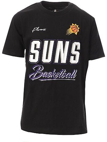 T-shirt NBA Phoenix Suns Preto para Rapaz