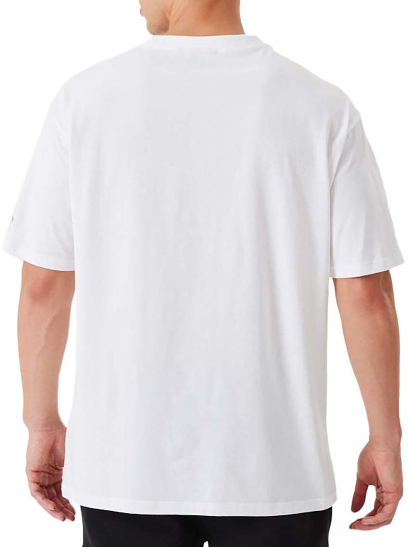 T-shirt New Era Chibul para Homem Branco/Vermelho Branco - Kiabi
