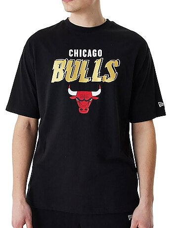T-shirt New Era Chibul Preto para Homem