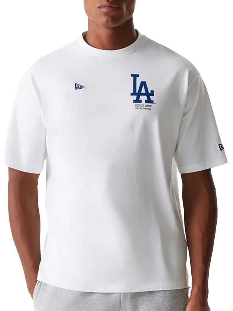 T-Shirt New Era de Baseball Branco para Homem Branco - Kiabi
