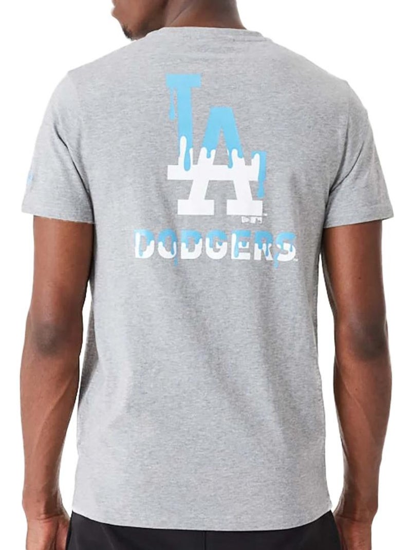 T-shirt New Era Drip Logo Cinzenta para Homem Cinza-prateado - Kiabi