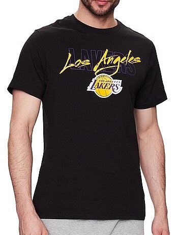 T-shirt New Era Los Angeles Preto para Homem