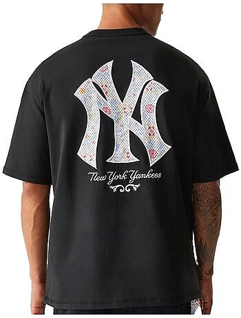 T-shirt new era mlb preto para homem