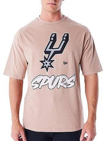 T-shirt New Era NBA San Antonio Spurs Bege para Homem