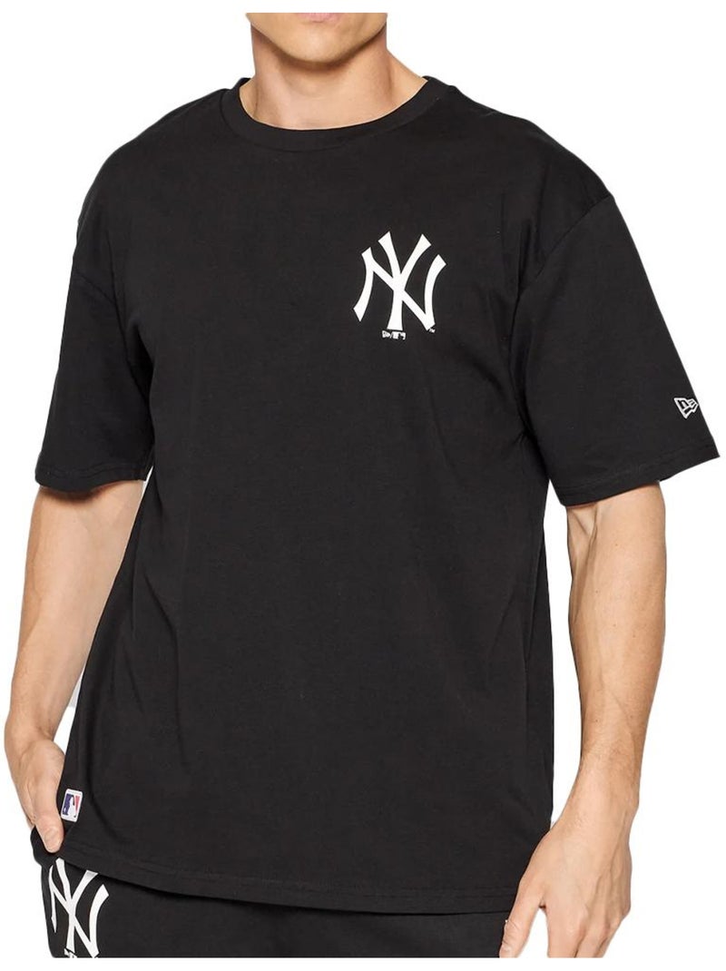 T-shirt New Era Ney para Homem Preto - Kiabi