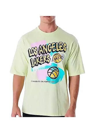 T-Shirt New Era Retro Verde para Homem
