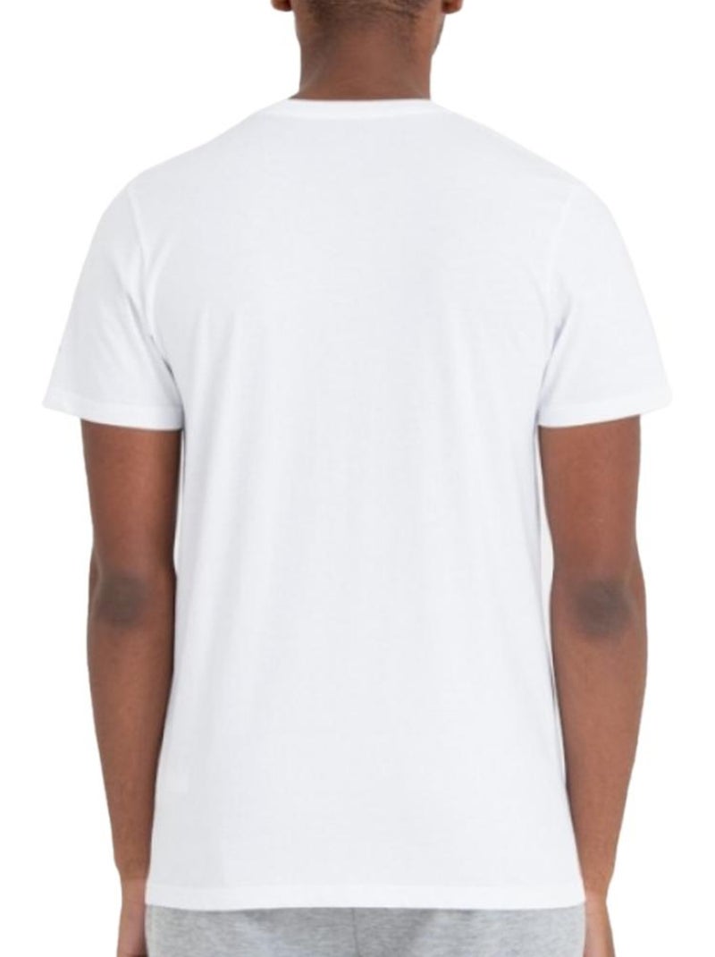 T-shirt New Era Team Logo Branco para Homem 11863818 Branco - Kiabi