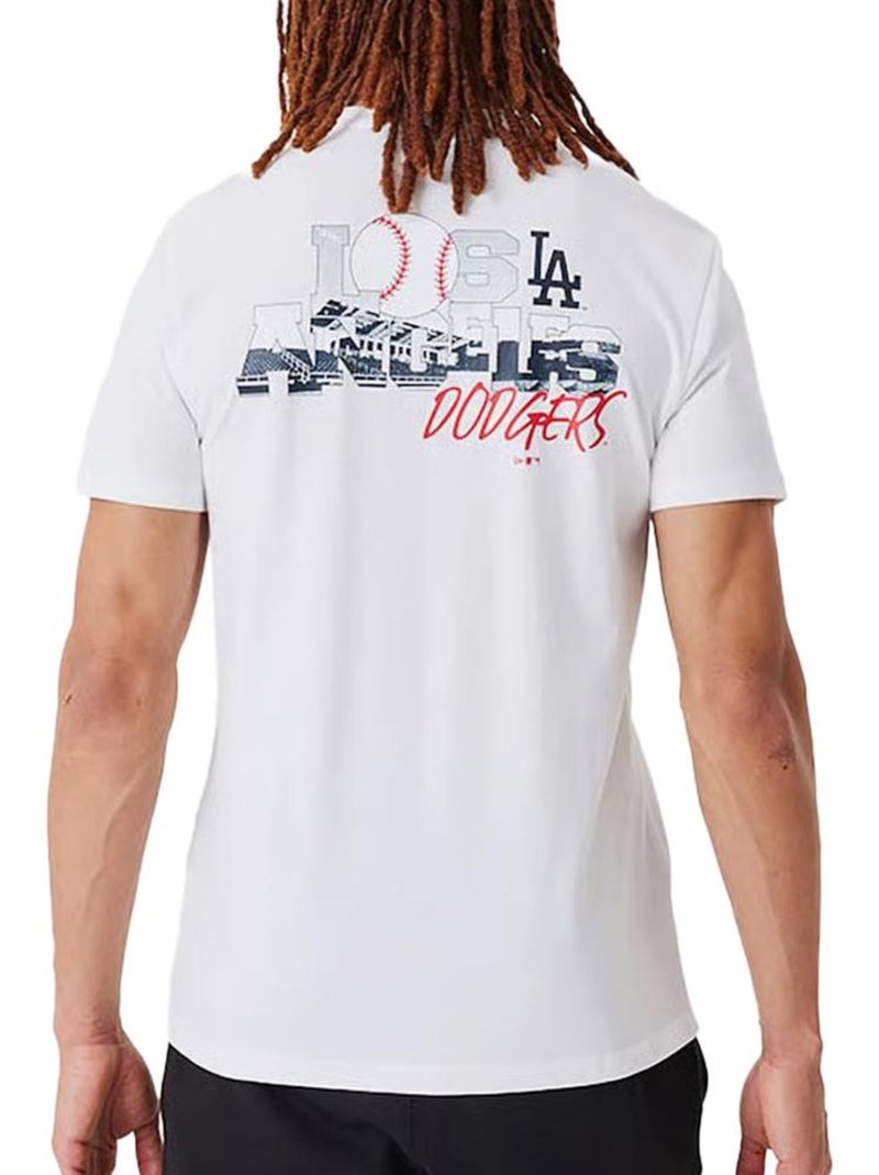 T-shirt New Era Team Logo Branco para Homem Branco - Kiabi