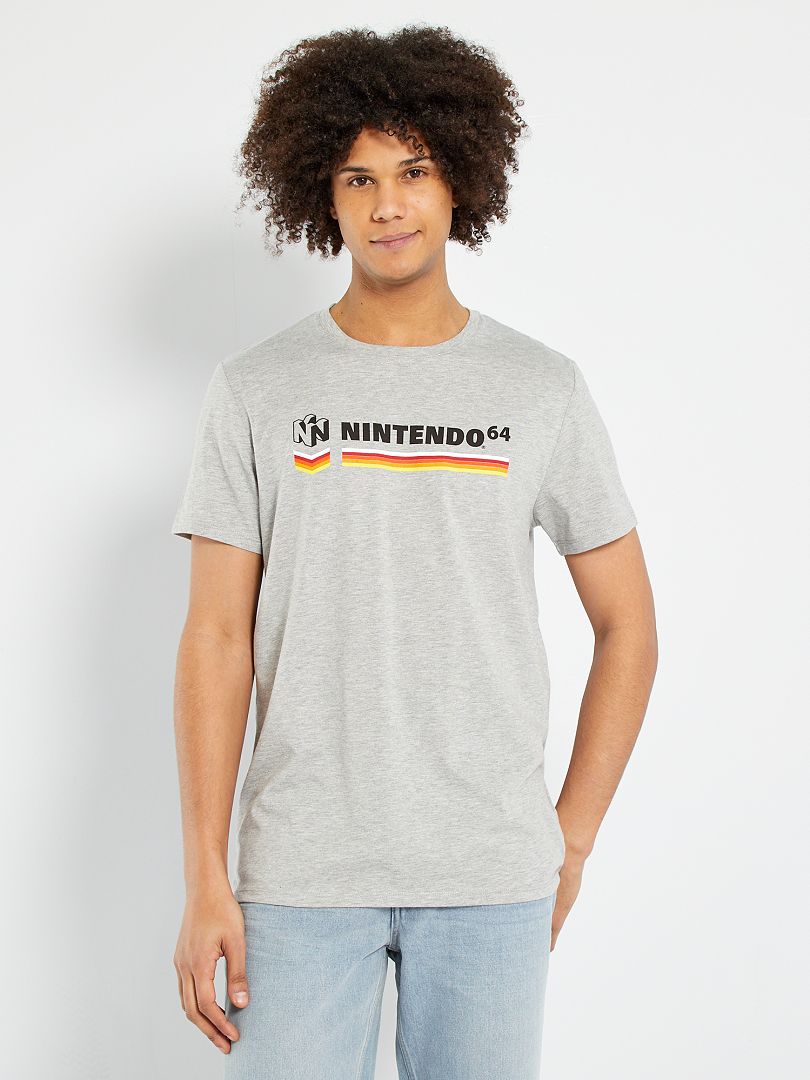 T-shirt 'Nintendo 64' CINZA - Kiabi