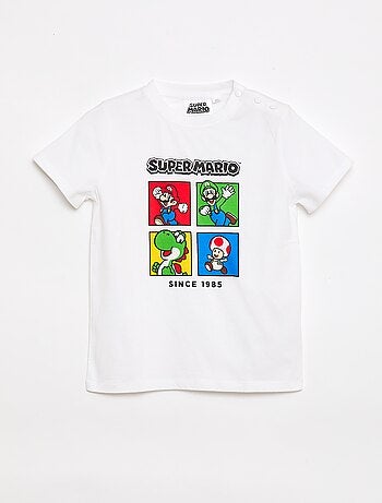 T-shirt 'Nintendo' 'Mario' - Coleção fácil de vestir