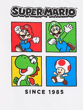 T-shirt 'Nintendo' 'Mario' - Coleção fácil de vestir