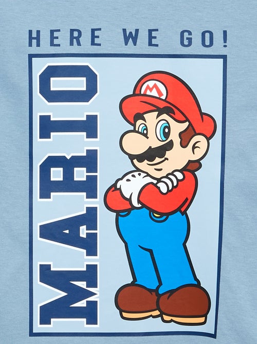 T-shirt \'Nintendo\' \'Mario\' de manga comprida - Kiabi