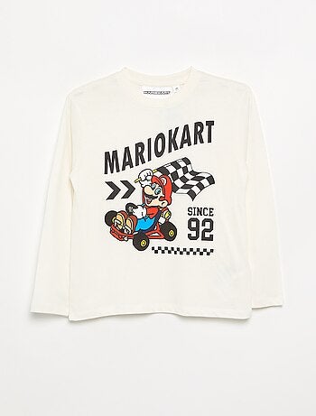 T-shirt \'Nintendo\' \'Mario\' de manga comprida