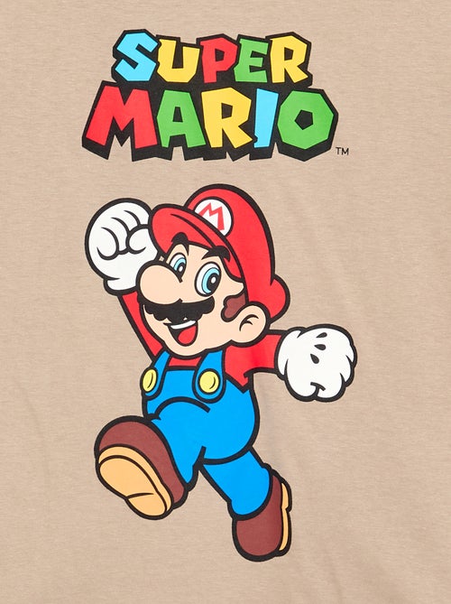 T-shirt \'Nintendo\' \'Mario\' de manga comprida - Kiabi T-shirt \'Nintendo\' \'Mario\' de manga comprida - Kiabi